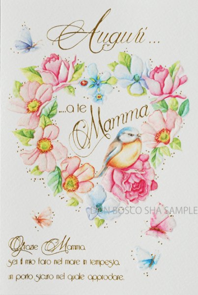 画像4: イタリア製二つ折りカード　母の日 (4)