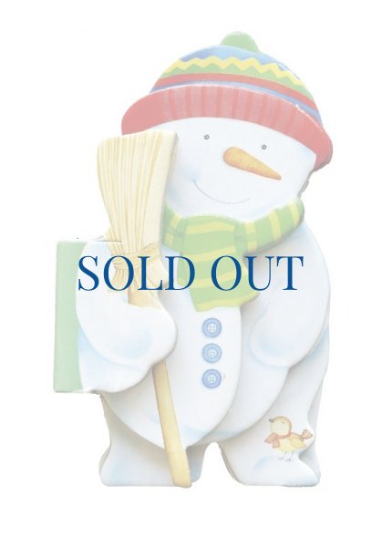 画像1: MINI06☆卓上型ミニ絵本　ゆきだるま (1)