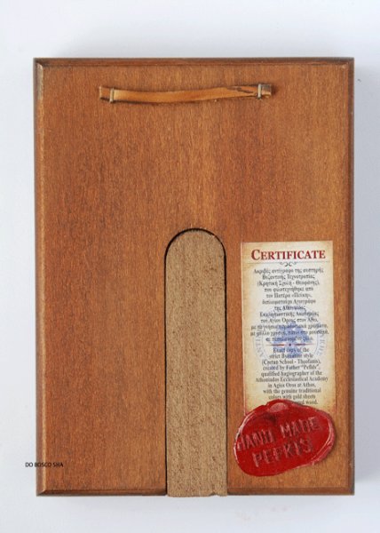 画像2: 板絵 イコン 聖母子 ※在庫僅少 (2)