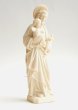 画像2: 木彫り　聖ヨセフと幼子イエス像　白木 7cm (2)