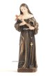 画像1: 木彫り　聖リタ像　カラー 約6.5cm  (1)