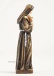 画像2: 木彫り　聖リタ像　カラー 約6.5cm  (2)