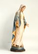 画像2: 木彫り　無原罪の聖母像　カラー 29cm (2)
