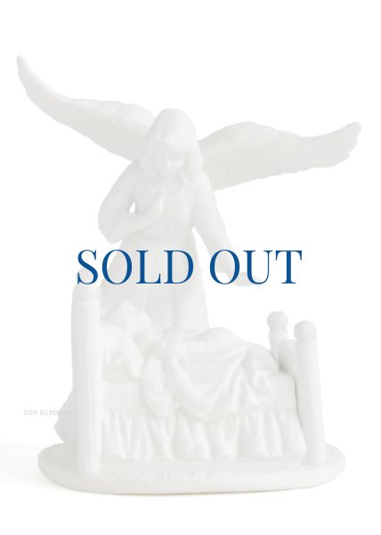 画像1: ★アウトレット品・20%OFF★白磁製　守護の天使と子ども像　H15cm【返品不可商品】　※店頭在庫1点のみ (1)