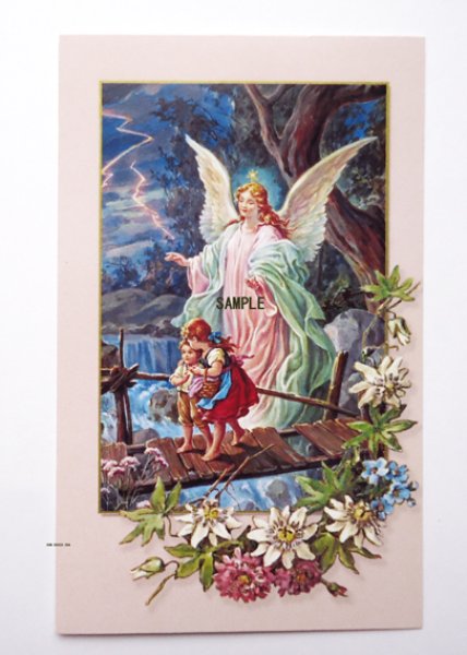 画像1: イタリア製　ご絵　守護の天使（206-I.G.13） (1)