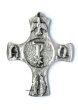 画像1: 壁掛け十字架　鋳物製十字架　PX（キリスト） (1)