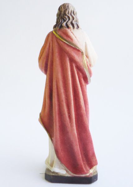 画像4: 木彫り　み心のイエス像　カラー 6.5cm (4)