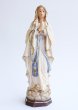 画像1: 木彫り　ルルドのマリア像　カラー 6.5cm (1)