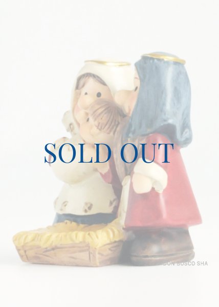 画像3: クリスマス 卓上置物　聖家族 P459　※在庫僅少 (3)