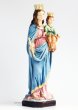 画像2: プラストマーブル製　扶助者聖母像　29cm カラー (2)