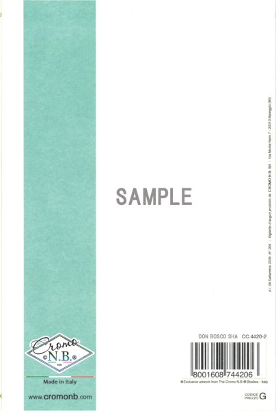 画像3: イタリア製二つ折りカード 洗礼と堅信 (3)