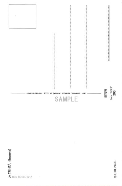 画像2: ポストカード　三位一体　FIDES263　(※5枚セット) (2)