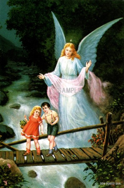 画像1: ポストカード　守護の天使　FIDES114 (1)