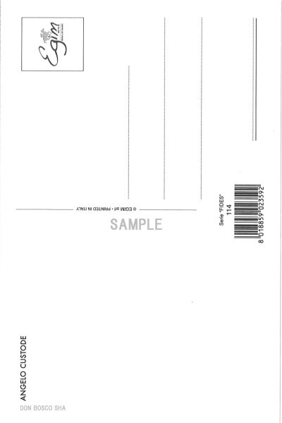 画像2: ポストカード 守護の天使 FIDES114(※5枚セット) (2)