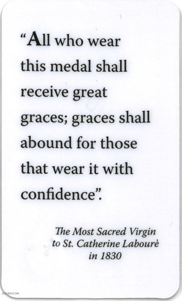 画像2: 不思議のメダイ付きパウチカード　聖リタ A (2)