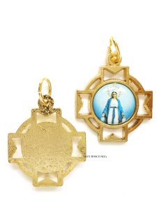 【中古】 メジュゴリエの証言者たち み心の勝利/ドン・ボスコ社/シスター・エマヌエル ポストカード 聖ミカエル FIDES133bis(※5枚セット) - ドン・ボスコ社