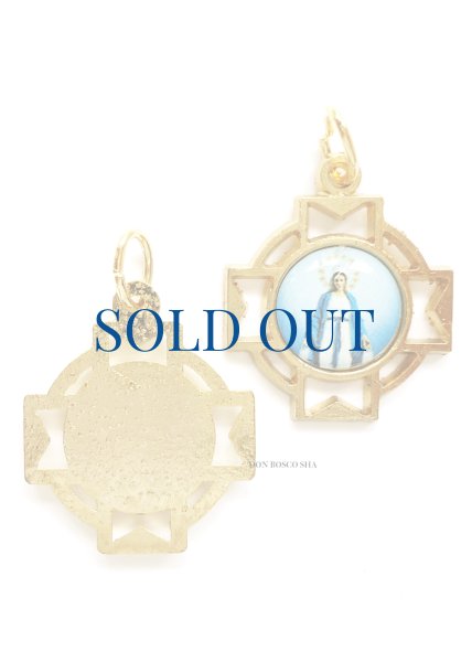 画像1: メダイ　十字型　無原罪の聖母　1 (1)