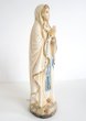 画像2: 木彫り　ルルドのマリア像　カラー 11.5cm NB (2)