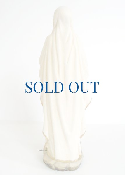 画像3: 木彫り　ルルドのマリア像　カラー 11.5cm 　※在庫僅少 (3)