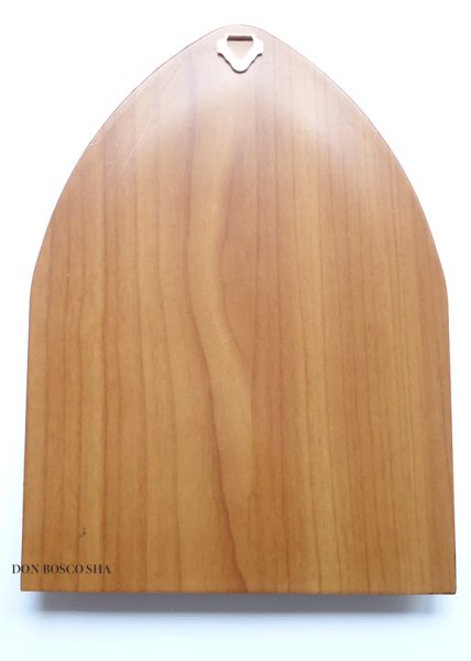 画像2: 壁掛板絵 舟型 街角のマリア (2)