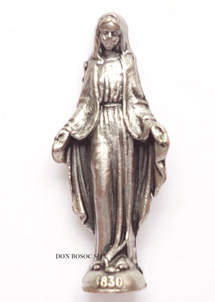 画像1: ミニご像　無原罪の聖母　2.5cm (1)