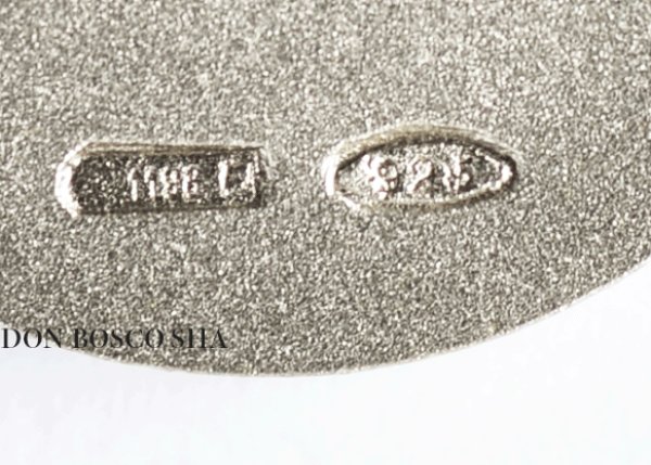 画像4: メダイ シルバー925 シエナの聖カタリナ 12mm【返品不可商品】 (4)