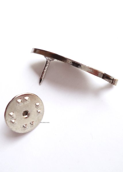 画像2: ピンバッジ　魚型 イクトゥス　緑　 (2)