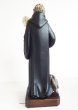 画像3: プラストマーブル製　聖ベネディクト像　約17cm カラー　※在庫1点のみ (3)