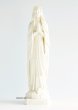 画像1: プラストマーブル製　ルルドの聖母像　白 32cm（605） (1)