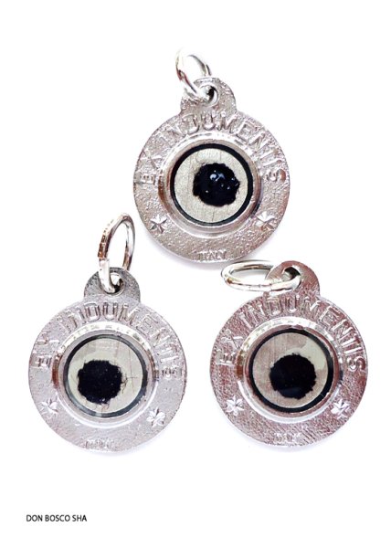 画像3: メダイ　パドアの聖アントニオ 聖遺物付き　銀色 14mm (3)