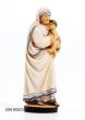 画像2: 木彫り　マザー・テレサ像　カラー 10cm (2)