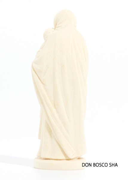 画像3: 木彫り　マザー・テレサ像　白木 10cm (3)