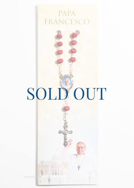 画像2: バラの香りのミニロザリオ　教皇フランシスコ (2)