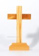 画像3: 卓上十字架　オリーブ製　H12cm   (3)
