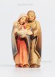 画像2: 木彫り　聖家族像　カラー 5cm (2)