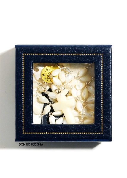 画像4: ロザリオ　シルバー925＆白蝶貝  涙型珠 【返品不可商品】　 (4)