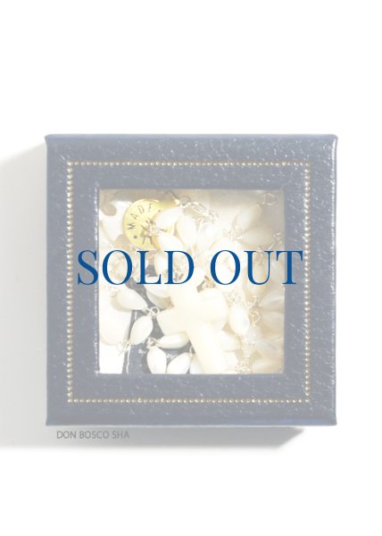 画像4: ロザリオ　シルバー925＆白蝶貝  涙型珠 【返品不可商品】　 (4)