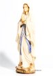 画像4: 木彫り　ルルドのマリア像　カラー 19cm (4)