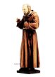 画像4: プラストマーブル製　聖ピオ神父像　約19cm カラー (4)
