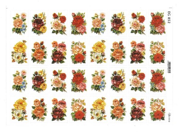 画像2: イタリア製シール　花　EG852 (2)