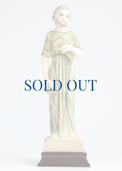 画像1: プラストマーブル製　聖ヨセフ像　約23cm カラー (1)