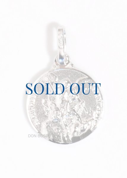 画像1: メダイ シルバー925 聖ミカエル 14mm【返品不可商品】※在庫僅少 (1)