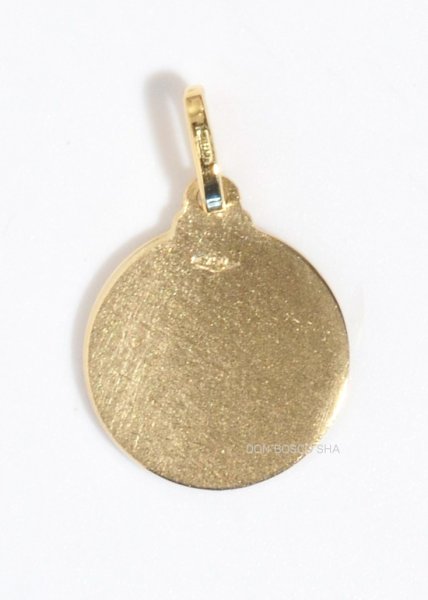 画像2: メダイ 18金　聖ミカエル　14mm【返品不可商品】※店頭在庫共有品 (2)