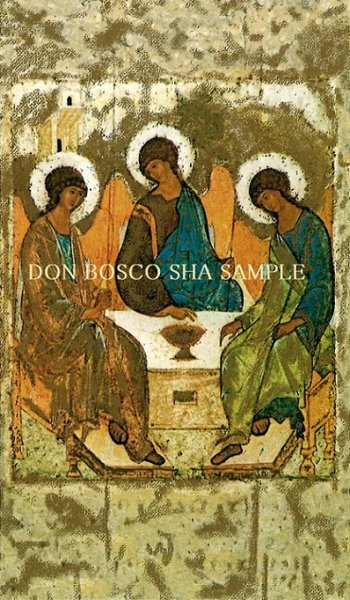 画像1: イタリア製　ご絵　三位一体の神（S.ICONA12）(※5枚セット) (1)