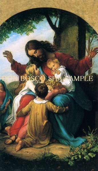 画像1: イタリア製　ご絵　イエスと子どもたち　ARS 27 (1)