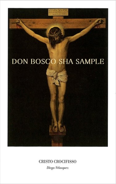 画像1: イタリア製　ご絵　ベラスケスのキリストの磔刑　HX 9178 (1)