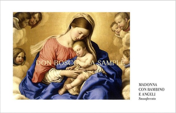 画像1: イタリア製　ご絵　聖母子　HX 5038 (1)