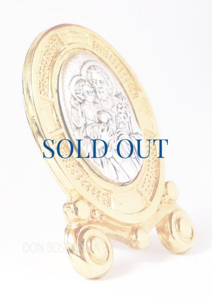 画像2: 卓上置物　聖ヨセフ　金縁　NB　※在庫僅少 (2)