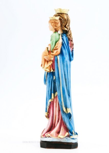 画像5: プラストマーブル製 扶助者聖母像 22cm カラー (5)