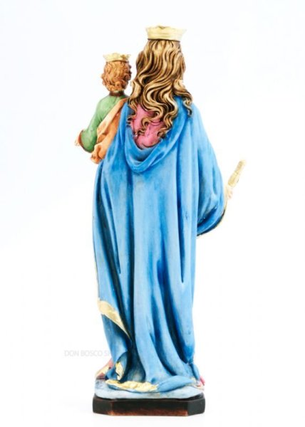 画像4: プラストマーブル製 扶助者聖母像 22cm カラー (4)